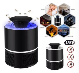 Lámpara antimosquitos por succión