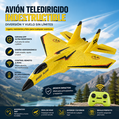 Avión Teledirigido Indestructible