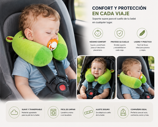 Cojín de cuello para bebés