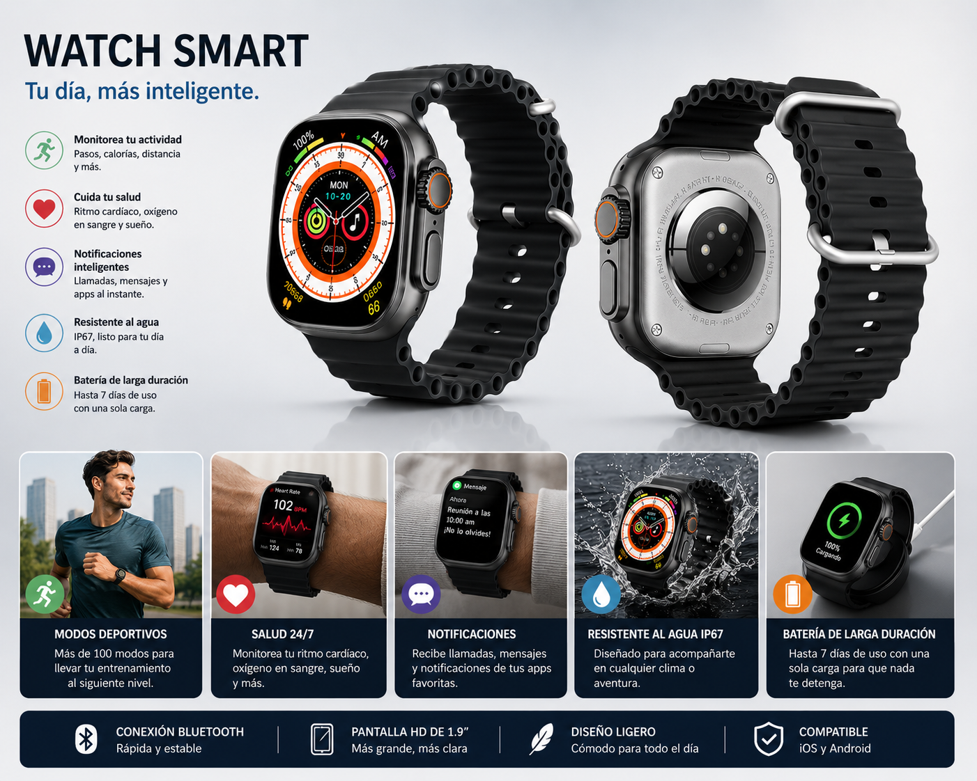 Reloj inteligente - Watch Smart