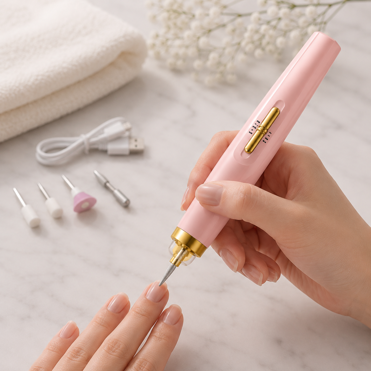 Lima de uñas eléctrica