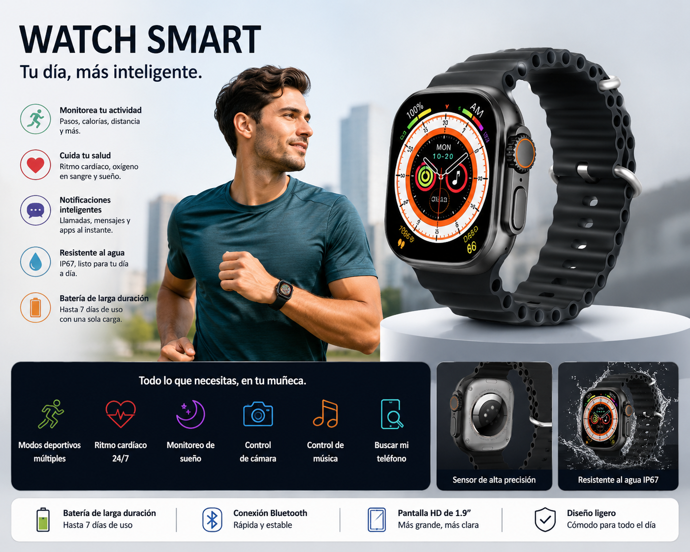 Reloj inteligente - Watch Smart